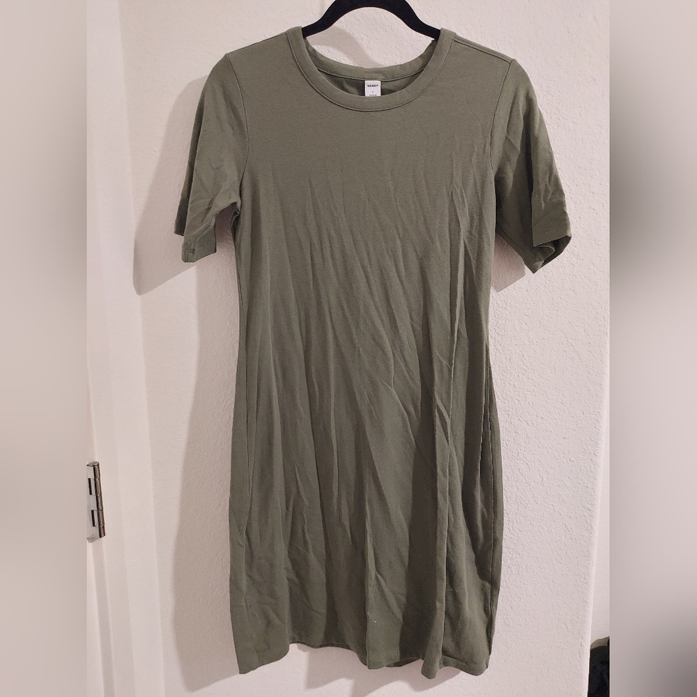 Old Navy green bodycon dress small